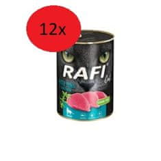 DOLINA NOTECI Mokra hrana za sterilizirane mačke s tuno Rafi Cat Adult 12X400 g