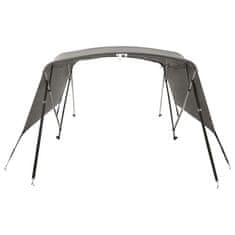 Vidaxl Bimini tenda s 4 loki in stranicami 243x(200-213)x137 cm