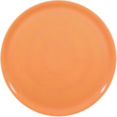 shumee Speciale porcelanasti krožnik za pico, oranžen, premer. 31 cm - set 6 kosov.