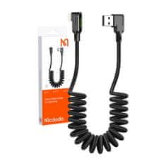 Mcdodo McDodo CA-7300 1,8 m kotni kabel USB-Lightning (črn)