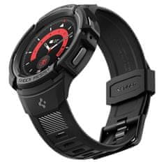 Spigen OVITEK SPIGEN RUGGED ARMOR PRO S PAŠČKOM ZA SAMSUNG GALAXY WATCH 5 PRO (45 MM) - ČRN