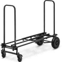 shumee Transportni voziček z nastavljivo dolžino platforme 90-140cm do 350kg