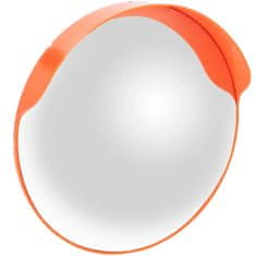 shumee Okroglo cestno ulično ogledalo 130 stopinj dia. 60 cm - oranžna