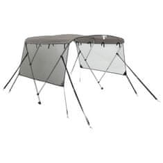 Vidaxl Bimini tenda s 3 loki in stranicami 183x(137-152)x137 cm