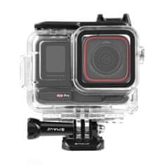 Puluz Waterproof ovitek za Insta360 Ace Pro, prozoren