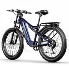 SHENGMILO MX03 26" električno gorsko kolo Fat Tire BAFANG Motor 48V 17,5AH 7 hitrosti