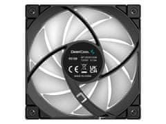 DEEPCOOL FC120 ventilator za ohišje, 3 v 1, ARGB, PWM, 120mm, 3 kosi, črn (R-FC120-BKAMN3-G-1)