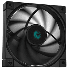 DEEPCOOL FC120 ventilator za ohišje, PWM, 120mm, črn (R-FK120-BKNPF1-G-1)