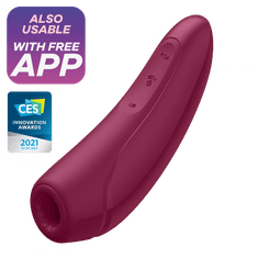 Satisfyer Air KLITORALNI STIMULATOR Satisfyer Curvy 1+ Red