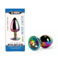 X-MEN ANALNI ČEP X-MEN Secret Shine Rainbow Jewelled (M)