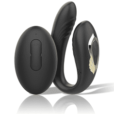 Ibiza VIBRATOR ZA PARE Ibiza Rotating Dual Black