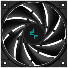 DEEPCOOL FK120 ventilator za ohišje, 3 v 1, PWM, 120mm, 3 kosi, kontroler, črn (R-FK120-BKNPF3-G-1)