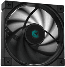 DEEPCOOL FK120 ventilator za ohišje, 3 v 1, PWM, 120mm, 3 kosi, kontroler, črn (R-FK120-BKNPF3-G-1)