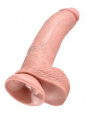 King Cock DILDO King Cock With Balls Light 9"