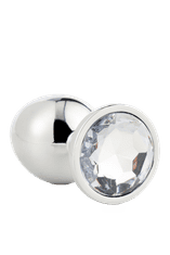 Dreamtoys ANALNI ČEP Gleaming Love Silver Large