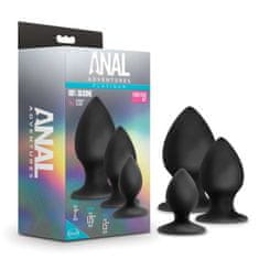 Anal Adventures KOMPLET ANALNI ČEPOV Anal Adventures Stout