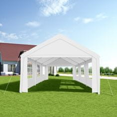 tectake Paviljon 6 x 4 m sistem na klik sistem na klik - Bela