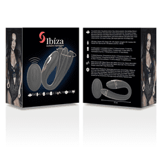 Ibiza VIBRATOR ZA PARE Ibiza Rotating Dual Black