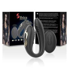 Ibiza VIBRATOR ZA PARE Ibiza Rotating Dual Black