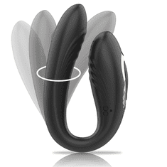 Ibiza VIBRATOR ZA PARE Ibiza Rotating Dual Black