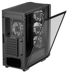 DEEPCOOL CC560 V2 računalniško ohišje, kaljeno steklo, črno (R-CC560-BKGAA4-G-2)