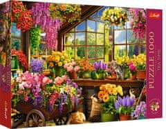 Trefl Puzzle Premium Plus Tea Time: Pomladni pripravki 1000 kosov