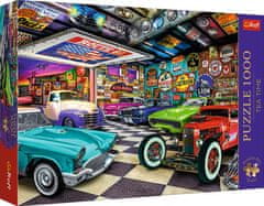 Trefl Puzzle Premium Plus Tea Time: Car Collector's Garage 1000 kosov