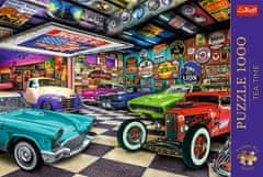 Trefl Puzzle Premium Plus Tea Time: Car Collector's Garage 1000 kosov