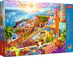 Trefl Puzzle Premium Plus Tea Time: Visit Santorini 1000 kosov