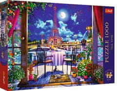 Trefl Puzzle Premium Plus Tea Time: Night Paris 1000 kosov