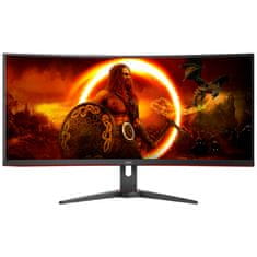 AOC Monitor 86,4 cm (34,0) CU34G2XE 3440x1440 Curved Gaming 144Hz LED 1ms HDMI DisplayPort sRGB AdaptiveSync HDR10