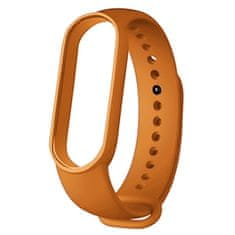 BStrap Silicone pašček za Xiaomi Mi Band 5/6/7, orange