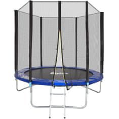 tectake trampolin Ø 244 cm, GS-certificiran obložen rob obložen rob - 244 cm