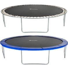 tectake Trampolin Ø 457 cm, GS-certificiran obložen rob obložen rob - 457 cm