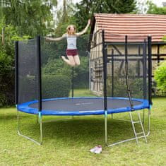 tectake trampolin Ø 396 cm, GS-certificiran obložen rob obložen rob - 396 cm