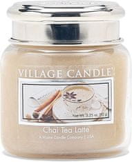 Village Candle Dišeča sveča v kozarcu Čaj z mlekom in cimetom (Chai Tea Latte) 92 g