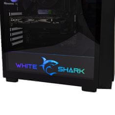 White Shark Ohišje GCC-2401 WARHEAD-3 BLACK / 4 ventilatorji 12cm RGB