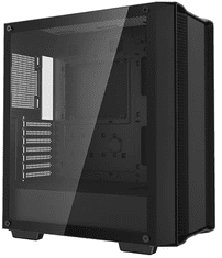 DEEPCOOL CC560 V2 Limited računalniško ohišje, ATX, kaljeno steklo, črno (R-CC560-BKNAA0-G-2)