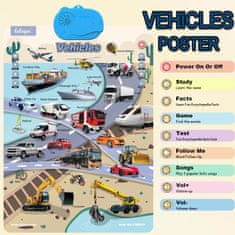 CAB Toys Elektronska oglasna deska za otroke - transport