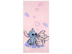 Disney Lilo in Stitch Bombažna brisača, brisača za plažo, za otroke 70x140 cm OEKO-TEX