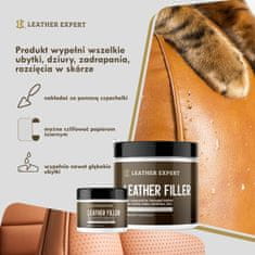 Boxman Polnilo za usnje - Beli kit 250 ml Leather Expert LE-10-FW250