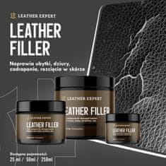 Boxman Leather Filler - črni kit za usnje 25 ml Leather Expert LE-10-FB25