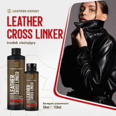 Boxman Leather Cross Linker - navzkrižno vezivo, fiksator za usnje in vinil 50 ml Leather Expert LE-09-CL50