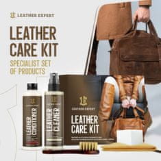 Boxman Leather Expert Care Kit 2x100ml - komplet za čiščenje in nego usnja LE-18-HC2100