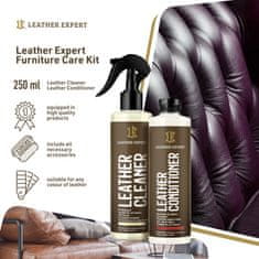 Boxman Leather Expert Furniture Kit 2x250ml - komplet za čiščenje in nego usnjenega pohištva LE-18-F2250