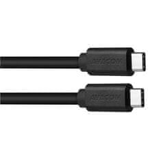 Avacom Kabel za polnjenje podatkov USB-C - USB-C, 100 cm, črn