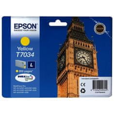 Epson Epsonova kartuša s črnilom/ C13T70344010/ WP-4000/ 4500/ 800 strani/ rumena