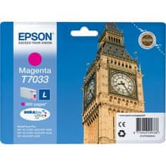 Epson Epsonova kartuša s črnilom/ C13T70334010/ WP-4000/ 4500/ 800 strani/ Magenta