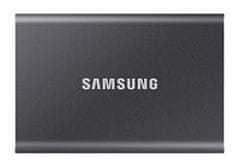 Samsung zunanji SSD 4TB T7 USB 3.2 Gen2 (brez: do 1050/do 1000 MB/s) siva