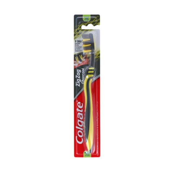 Noah Colgate ZigZag Charcoal Medium zobna ščetka